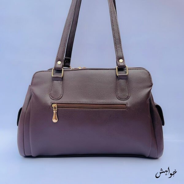 Amber by Khuwahish - Classic Big Brown Handbag - Image 2