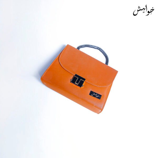 Sanam by Khuwahish - Premium Mustard Crossbody Bag - Image 2