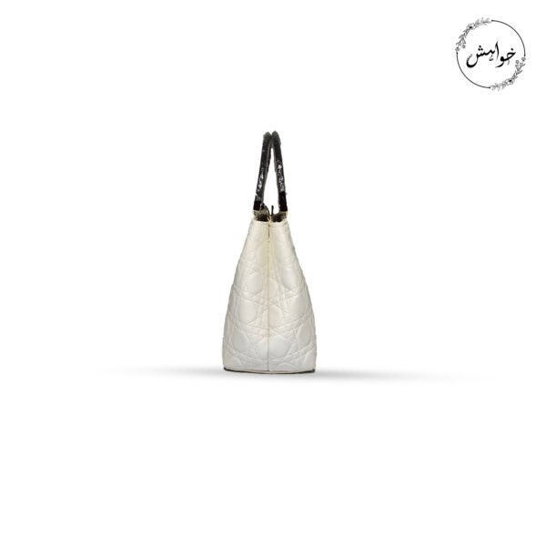 Nayab by Khuwahish - Chic White Mini Handbag - Image 3